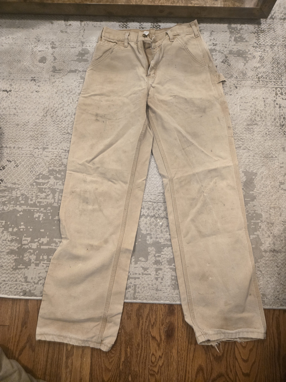 Carhartt Men's Tan Cargo Work Pants